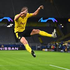 What is the meaning of erling haaland's celebration? Goal On Twitter Another Erling Haaland Goal Another Erling Haaland Celebration Ucl