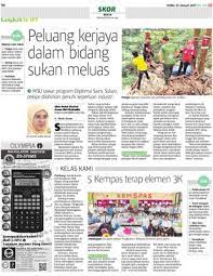 Risiko yang tinggi akan menghasilkan pendapatan yang tinggi. Peluang Kerjaya Dalam Bidang Sukan Meluas Klik