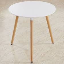 Table ronde extensible en verre fumé tinos ø 130 cm livraison. Eggree Table Ronde Salle Manger Scandinave Pour Salle A Manger Diametre 80cm Bla Ebay