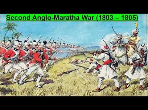 2nd Anglo Maratha War 1803-05 in Hindi