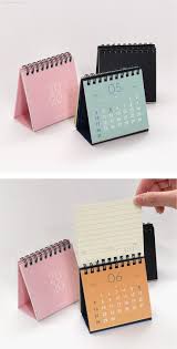 2021 Mini Calendar 4colors Desk Calendar Simple Calendar Etsy In 2020 Desk Calendar Simple Desk Calendar Design Mini Calendars
