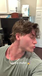 How it look 💀💀💀 #gym #mullet #hair #boy #modernmullet