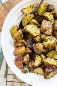Simple Pesto Roasted Potatoes Recipe Red Skin Potatoes Recipe Healthy Potato Recipes Pesto