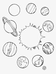 Planet coloring pages with the 9 planets. Planet Coloring Pages