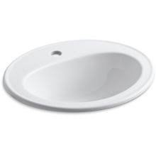 oval drop in bathroom sinks