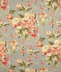 Waverly / williamsburg colonial collection, fun jungle floral print from colonial williamsburg fabrics v, slub textured linen base cloth. Waverly Fabric Onlinefabricstore Net