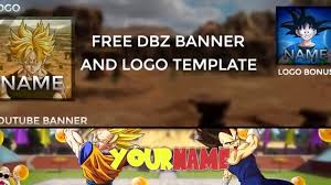 Näytä lisää sivusta dragon ball z facebookissa. Dbz Banner And Logo Template Youtube