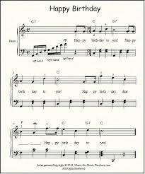 While playing the piano is fun, it does take quite a bit of practice and effort to become good at it. Happy Birthday Free Sheet Music For Guitar Piano Lead Instruments