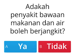 • pencemaran bekalan air minuman. Penyakit Bawaan Makanan Dan Air Quiz