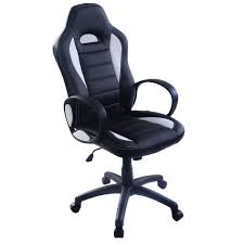 Pu Leather High Back Executive Race Car Style Bucket Seat Office Desk Chair Office Chairs Office Furniture Furniture Leather Seat Chair Gaming Chair