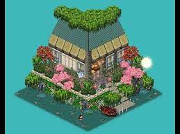 How To Build A Habbo Japanese Oriental Garden Tokyo 2 5 Youtube Oriental Garden Pixie Art Isometric Art