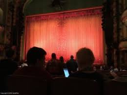 new amsterdam theatre seating chart view from seat new