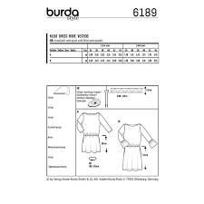 The burda kids special edition no. Dress Burda 6189 34 44 Dress Sewing Patternsfavorable Buying At Our Shop