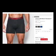 Under Armour Mens Iso Chill 6 Boxerjock Boxer Briefs Under