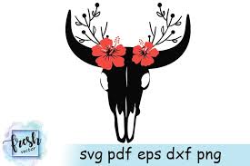 Antlers svg/deer antlers clipart/moose antlers svg/antlers silhouette/antlers cricut/cut files/clip art/digital download designs/svg this product includes this set of 14 high quality hand painted watercolor and pencil horns with floral elements. Skull With Flowers Svg Cow Skull Svg Floral Boho Bull Skull 532402 Svgs Design Bundles