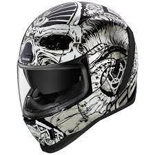 Icon Airform Sacrosanct White Full Face Helmet 0101 12131 Full Face Motorcycle Helmets Helmet Full Face Helmets