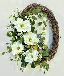 Crooked Tree Creations Spring Floral Decor Wreaths And Arrangements From Cute And Whimsical To Upscale And Sophi Spring Floral Decor Wreaths Wedding Wreaths