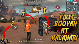 How to play free fire on pc? Free Fire Kalahari Map Booyah In My First Match Youtube