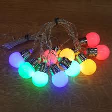 Lichterketten online kaufen bei hagebau.de. Led Party Lichterkette Gluhbirne 10er Bunt Kaltweiss 8 Funktionen Innen Jfla7c