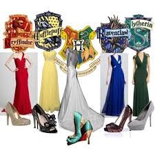 Harry Potter Wedding Bridal Party By Bgriffin On Polyvore Mary Braun Omg This Could Totally Work Harry Potter Wedding Harry Potter Dress Harry Potter Outfits