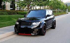 صور رنج روفر بتعديلات سوداء ملفتة من لوما ديزاين land rover suv suv car