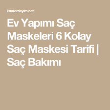Ev Yapimi Sac Maskeleri 6 Kolay Sac Maskesi Tarifi Sac Bakimi Sac Bakimi Sac Maskeleri Sac