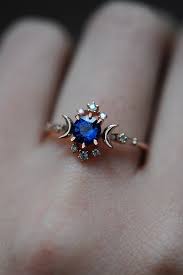 Sapphire Wandering Star Ring In 2020 Blue Engagement Ring Dream Engagement Rings Best Engagement Rings