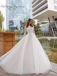 Ball Gown Lina Wedding Dress Long Sleeve Wedding Dress Etsy Etsy Wedding Dress Wedding Dress Necklines Cathedral Wedding Dress