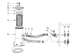 Pool and spa filter models del48, del60. Replacement Parts Krystal Clear Filtration Sanitation Cartridge Filter Pumps 530 Gph 2019 28603eg Intex Recreation Corp