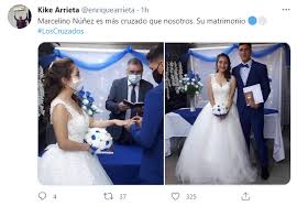 Latest on universidad católica midfielder marcelino núñez including news, stats, videos, highlights and more on espn. U Catolica Marcelino Nunez Se Casa Con Un Traje De La Catolica Y Todo El Matrimonio Es Cruzado Redgol