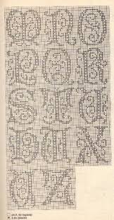 40 best filet crochet alphabet images filet crochet