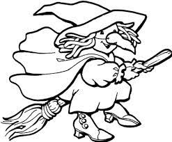Halloween witch coloring pages for kindergarten. Free Printable Witch Coloring Pages For Kids