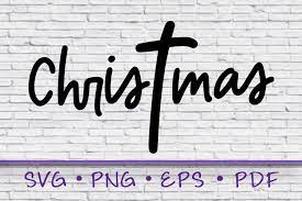 Download Christmas Svg Christ Mas Svg Cross Svg Christ Mas 180015 Svgs Design Bundles