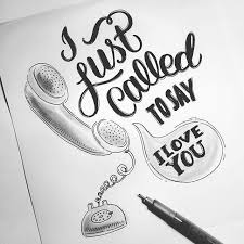 Stevie Wonder I Just Called To Say I Love You Live I Just Called To Say I Love You Stevie Wonder Art Artist Brush Brushlettering Brushtype Brushcalligraphy Calligr My Love Say I Love You Love You