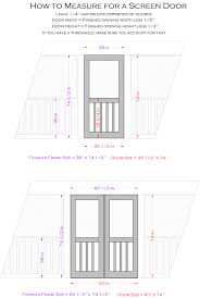 What is the standard sliding screen door size? Choosing The Right Porch Door The Porch Company
