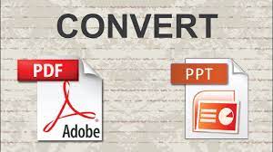 How To Convert A Pdf Document Into Ppt File Powerpoint Presentation Powerpoint Free Powerpoint