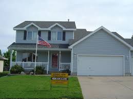 Louvered vinyl exterior shutters pair in burgundy red model# 010140036027 ekena millwork 18 in. Blue House With Shutters Black Shutters Red Door Red Door Awnings Orange County Blog Hr House Exterior Blue Blue Siding White Exterior Houses
