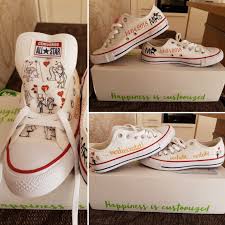 Customized Wedding Converse Chucks By Notlikeyou Converse Hochzeit Meine Hochzeit Hochzeit Planen