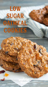 Looking for a low sugar cookie without any nasty fake stuff? Low Sugar Loaded Oatmeal Cookies Imperial Sugar Low Sugar Cookies Sugar Free Oatmeal Oatmeal Cookies