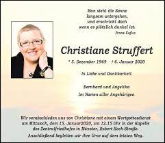 Join facebook to connect with nathaniel struffert and others you may know. Traueranzeigen Von Christiane Struffert Www Trauer Ms