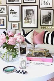 Black And White Home Decor Accessories Pretty In Pink An Apartment Refresh Homegoods Black And Pink In 2020 Pink Living Room White Home Decor Cheap Home Decor