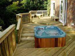 If you do not like the hot tub under the deck. Hot Tub Decking What Do I Need To Know