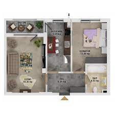 Apartament 2 Camere Tip 4 T3 Uverturii Residence