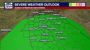 Timing out Sunday's storms: When to expect heavy rain, lightning across Metro Atlanta