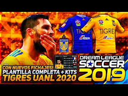 We make the best dls kit. Plantilla Tigres Uanl 2020 Dream League Soccer Diego Musk Youtube