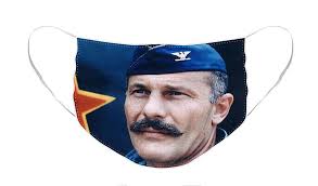 Colonel Robin Olds Face Mask by War Is Hell Store