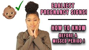 If you're in your childbearing years and a week or more has passed without the start of an expected menstrual cycle, you might be pregnant. How To Know If You Re Pregnant Without A Test Earliest Symptoms Youtube