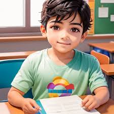 Luis's First Day of School