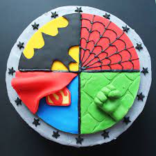 We offer many 6 and 8 cakes with an elegant design, perfect for your small events. Superhero Cake Bake Good Superhero Birthday Cake Superhero Cake Marvel Cake