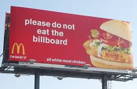 Juice wrld legends never die. Please Do Not Eat The Billboard Food Ads Billboard Outdoor Food